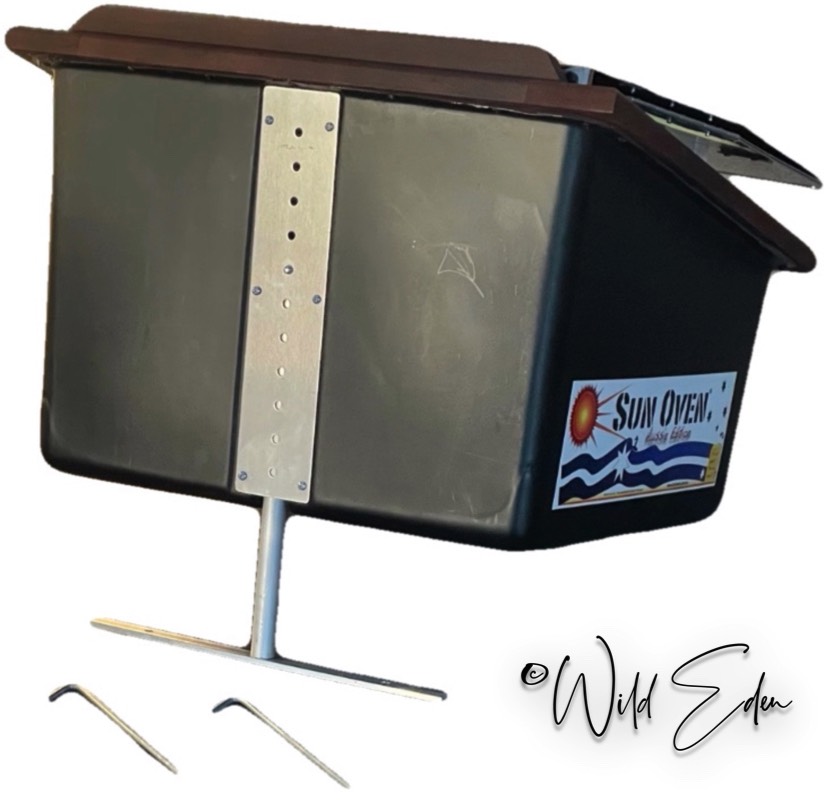 Adjustment Raising Leg of the Aussie Edition Sun Oven ® Solar Cooker